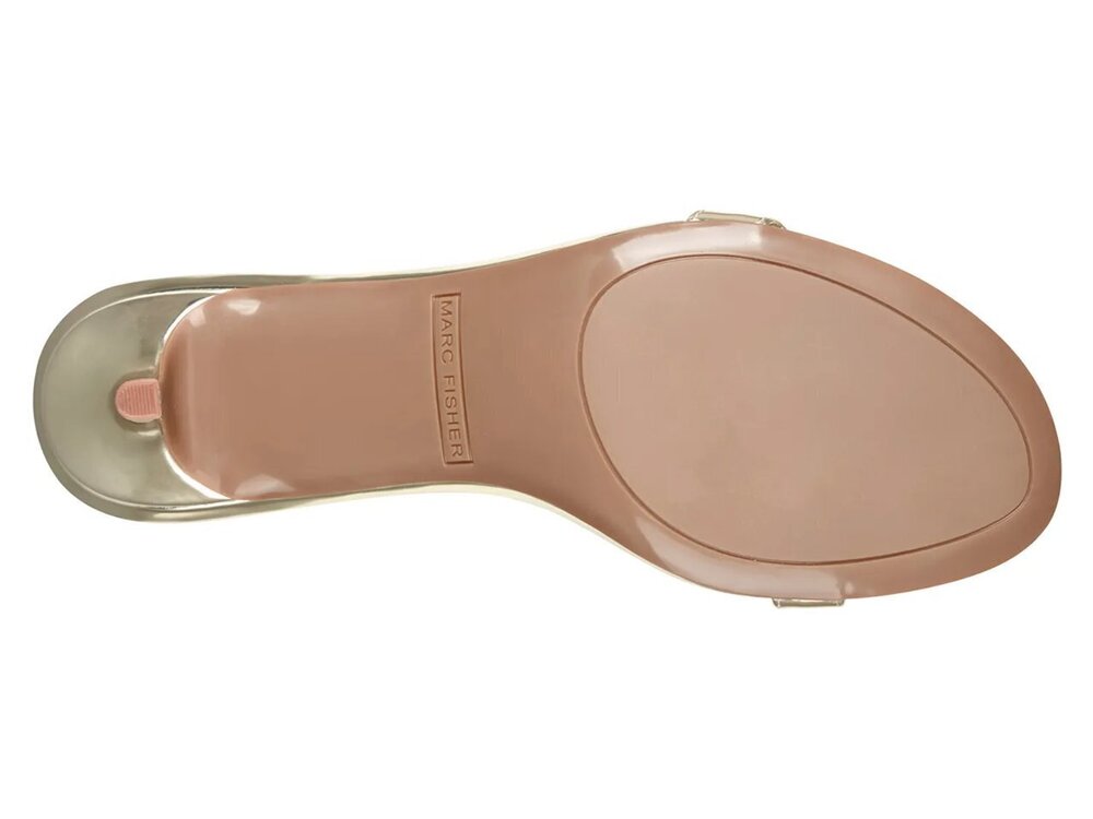 NWT Marc Fisher - Gold Salla Slingback Sandal - 7